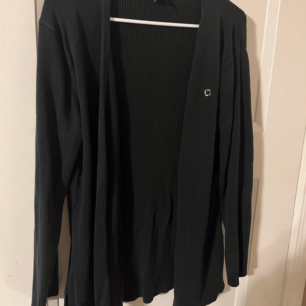 Chase bank, lands end outfitters work uniform.